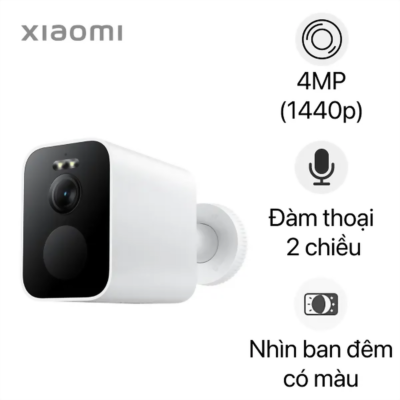 Hình ảnh sản phẩm Camera ngoài trời 4MP Xiaomi BW500 - Camera ngoài trời 4MP Xiaomi BW500