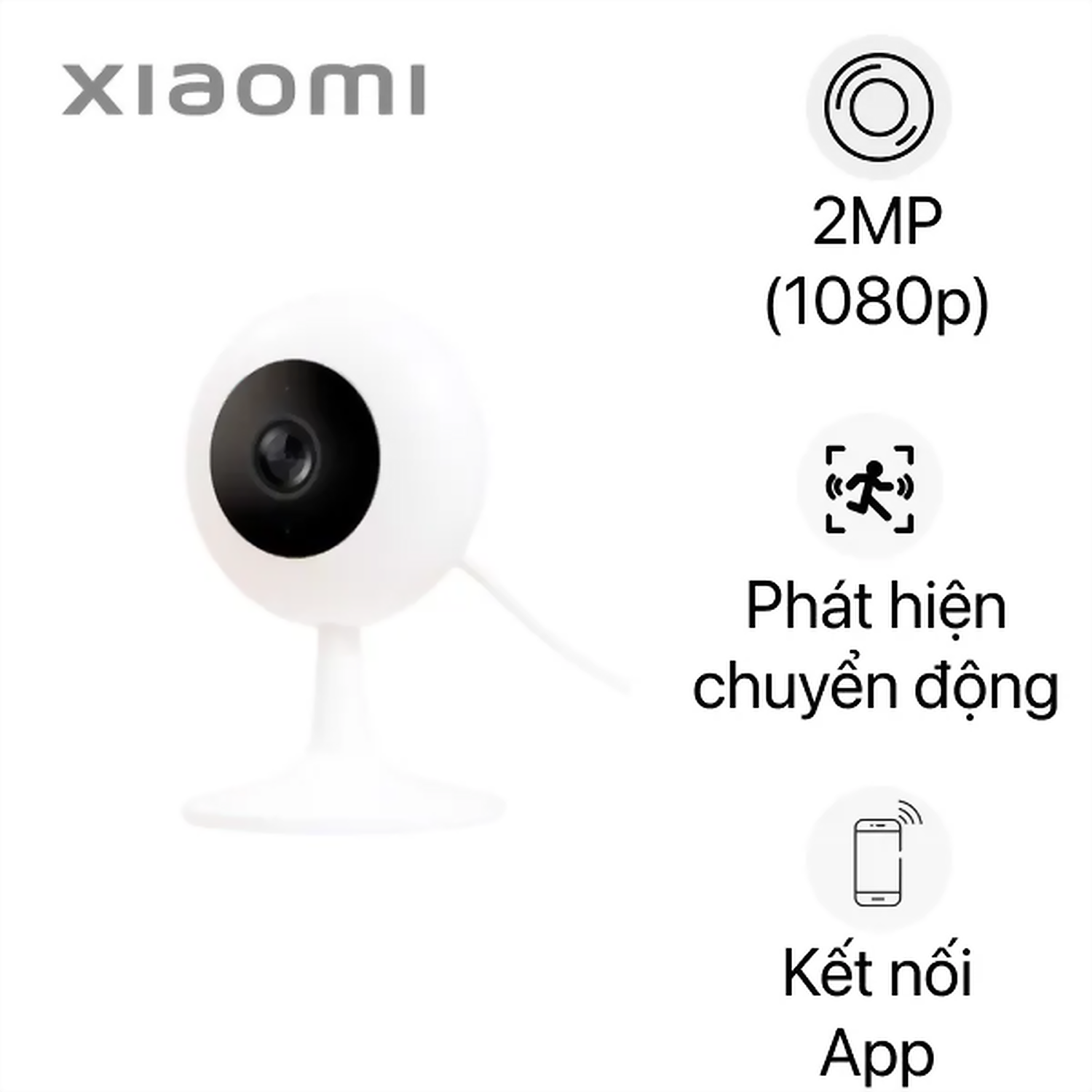 Hình ảnh sản phẩm Camera Wifi Mini 2MP Xiaomi - Camera Wifi mini 2MP Xiaomi