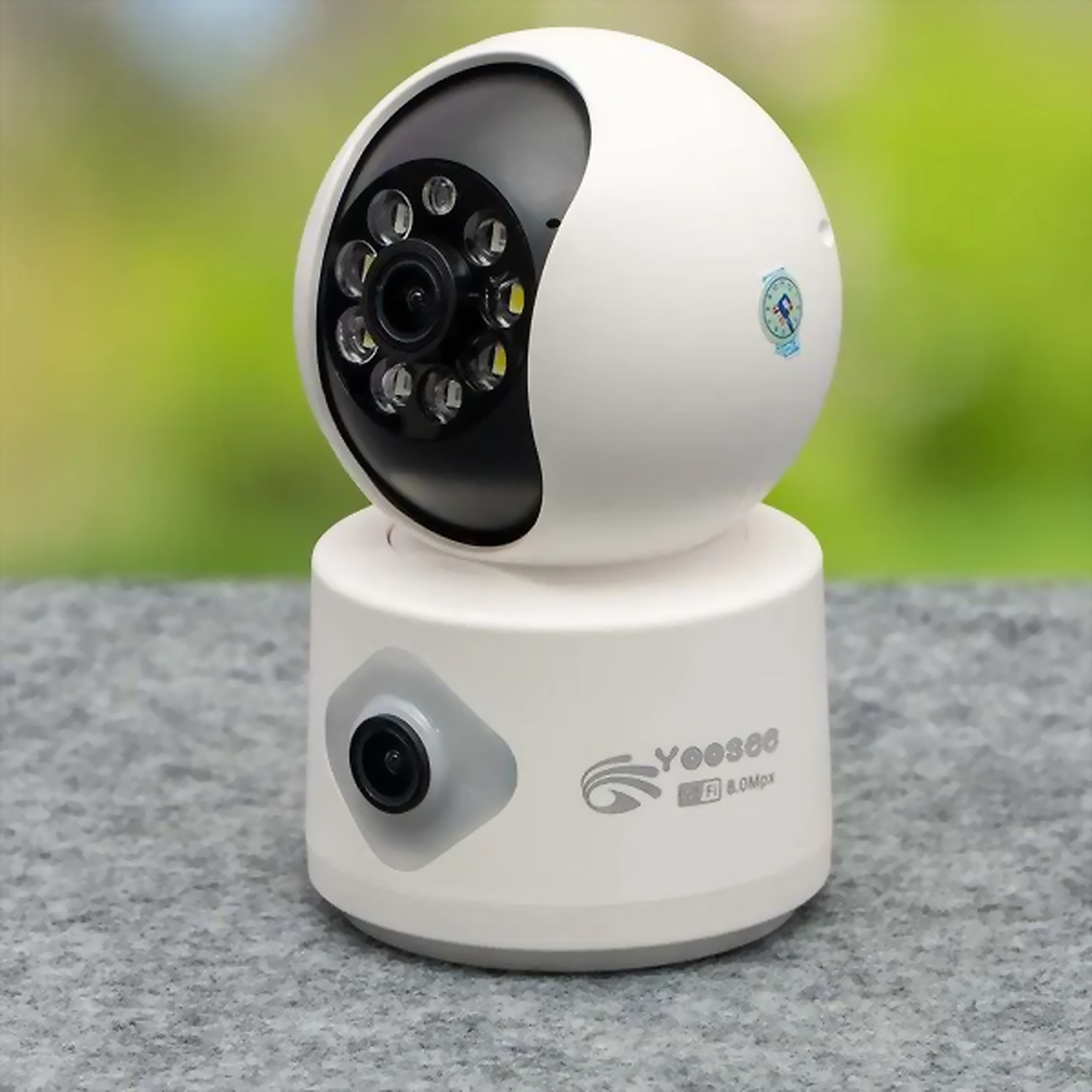 Hình ảnh sản phẩm Camera Wifi Yoosee 2 Mắt Trong Nhà Xoay 360° - Camera Wifi Yoosee 2 Mắt Trong Nhà Xoay 360°