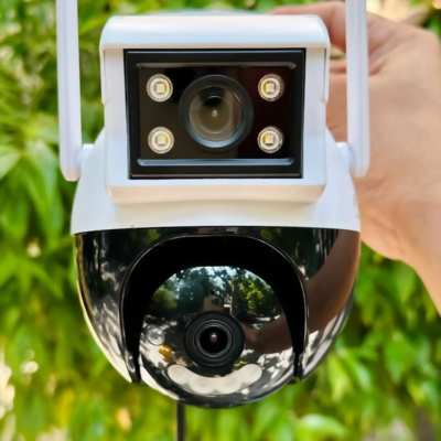 Hình ảnh sản phẩm Camera Wifi Yoosee 2 Mắt QPT201 Xoay 360° Quan Sát Ngoài Trời Và Trong Nhà - Camera Wifi Yoosee 2 Mắt QPT201 Xoay 360° Quan Sát Ngoài Trời Và Trong Nhà